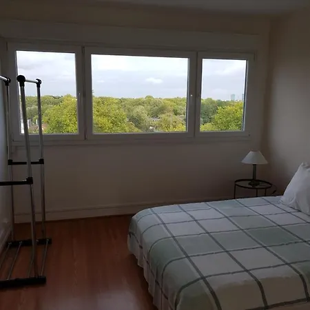 Apart L Oree Du Bois- Ambiance Cosy - Vue Panoramique Sur Verdure, Spacieux Et Calme 76m2 - 2ch - 3 Lits - Parking -prox Metro Apartment *