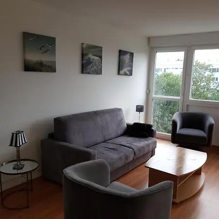 Apart L Oree Du Bois- Ambiance Cosy - Vue Panoramique Sur Verdure, Spacieux Et Calme 76m2 - 2ch - 3 Lits - Parking -prox Metro Apartment